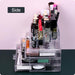 MOSIKER Acrylic Makeup Organizers and Storage with 4 Drawers,Clear Stackable Cosmetic Jewelry Accessories Holder
