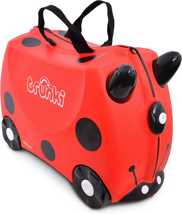 Trunki Harley The Ladybug Ride On Suitcase Red TI0092-GB01