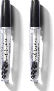 Natural Lashes Clear Mascara - Long Lasting, Lightweight, Conditioning Formula For Enhancing & Lengthening Natural Healthy Lashes. Also Suitable for Grooming and Styling Brows. Vegan Formula - 5 ml (Pack of 2)