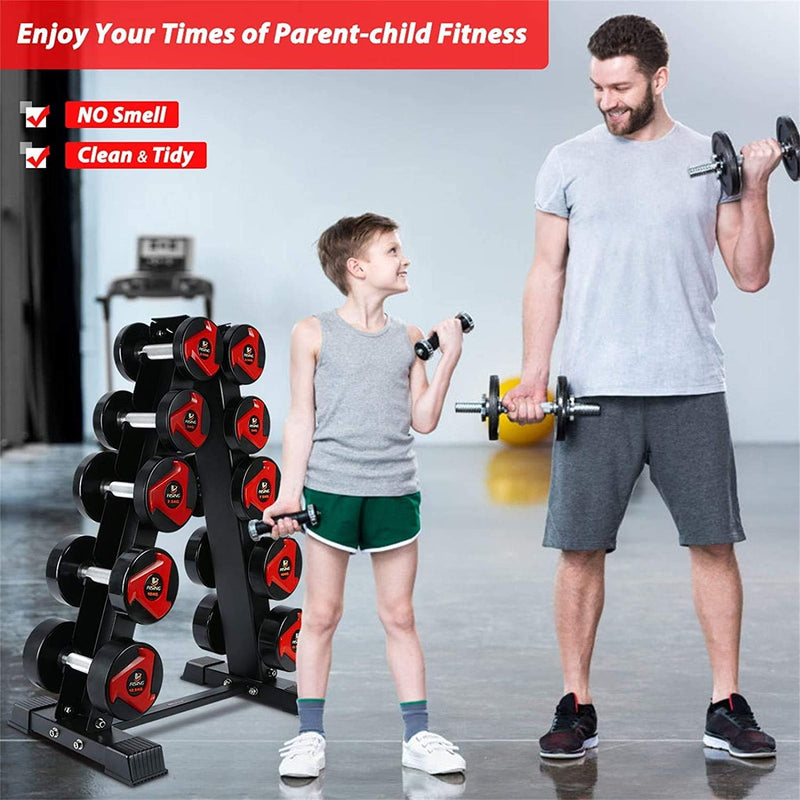 Max Strength Dumbbell holder Durable storage for fitness weights Bar A-Frame dumbbell weight rack Fitness A-Frame Dumbbell Rack Stand Pairs Weight Rack for Dumbbells (6 PAIRS)
