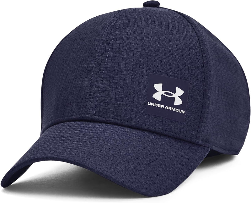 mens Iso-chill Armourvent Adjustable Hat Hat - Midnight Navy / / Halo Gray