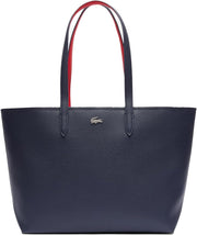Anna Zipped Tote Bag for Women, Marine 166 Rouge 240