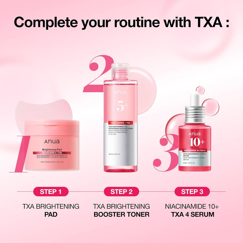 10% Niacinamide+ 4% TXA Serum, Ceramide, Hyaluronic Acid, Tranexamic Acid, Vitamin B12 Natural color, Korean Glass Skin, Fragrance-Free, Dark Spot Serum, Korean Skincare, 30ml /1.01 fl.oz.