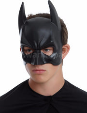 WP Wanna Party Batman Half Face Mask for Halloween Masquerade, Standard (Black) - Batman Mask