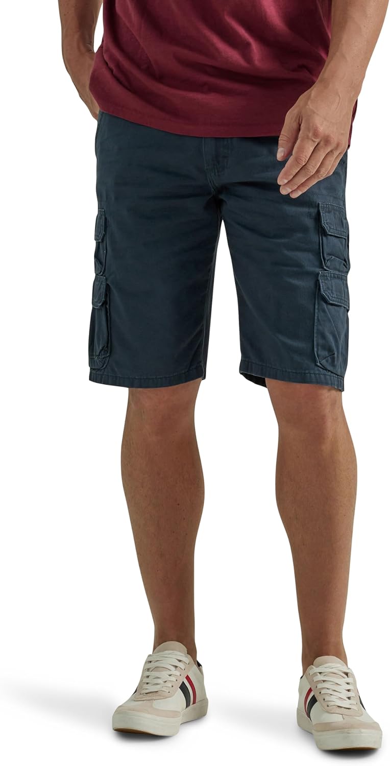 Mens Premium Twill Cargo Short - Midnight