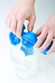 Joie Kitchen Gadgets 067742-290991 Silicone Round Ice Cube Tray, Mixed Red/Green/Blue