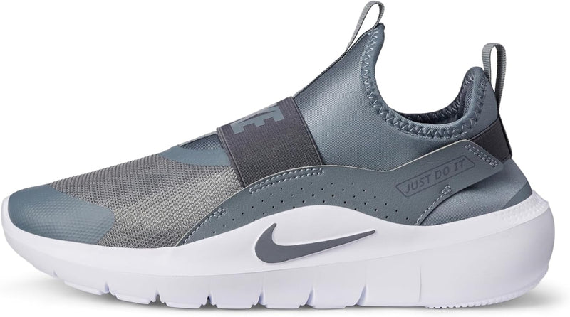 FLEX RUNNER 4 GS unisex-child Slip-On Shoes - COOL GREY/COOL GREY-DK GREY-WHITE