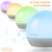 Chillaxbaby - Baby Mood Pro - WiFi Streaming 2-Way Talk 4.3" Baby Monitor and 360 Gooseneck Secured FHD Camera(1080p) with Mood Light Audio Soother-Powered by 5GenCare