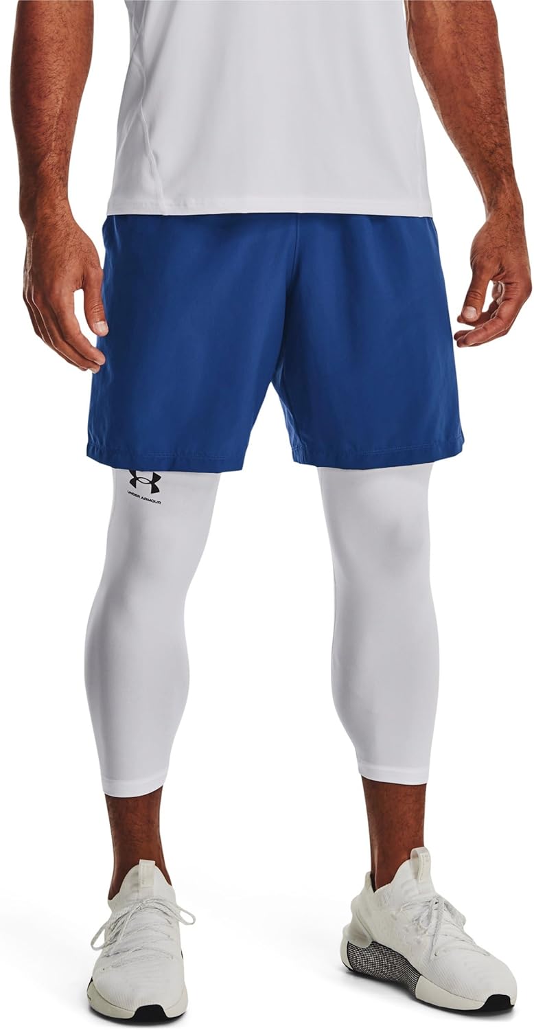 Men's Woven Graphic Shorts - Blue Mirage / / White