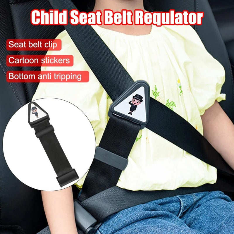 Child Seat Belt Adjuster Booster Seat, Car Seat Replacement Protector Pad Safety Strap Cover for Kids Children's Travel Essentials