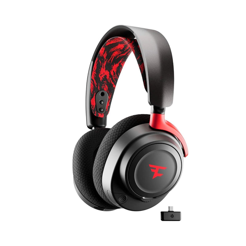 SteelSeries Arctis Nova 7 FaZe Clan Edition - Multi-Platform Premium Wireless Gaming Headset - Limited Edition - Dual Wireless 2.4 GHz & Bluetooth - 38 HR Fast Charge Battery - PC,PS,Mac,Mobile,Switch