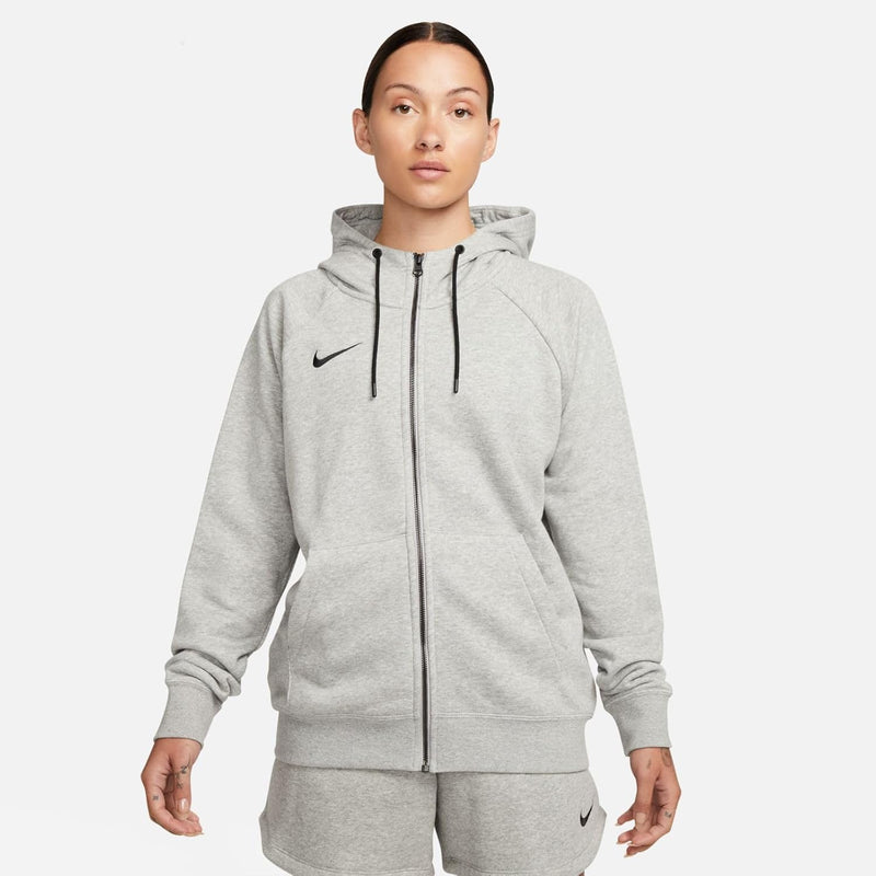 womens FLC PARK20 FZ HOODIE HOODIES (pack of 1) - UNIVERSITY RED/(WHITE)