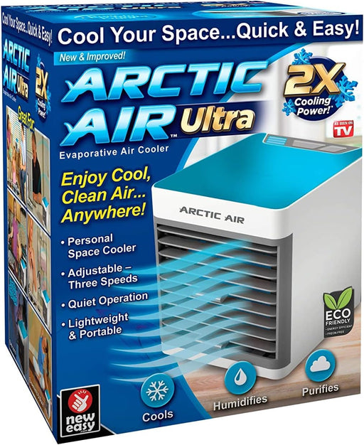 Ontel Arctic Ultra Seen On TV Evaporative Portable Air Conditioner Personal Space Cooler - Ultra