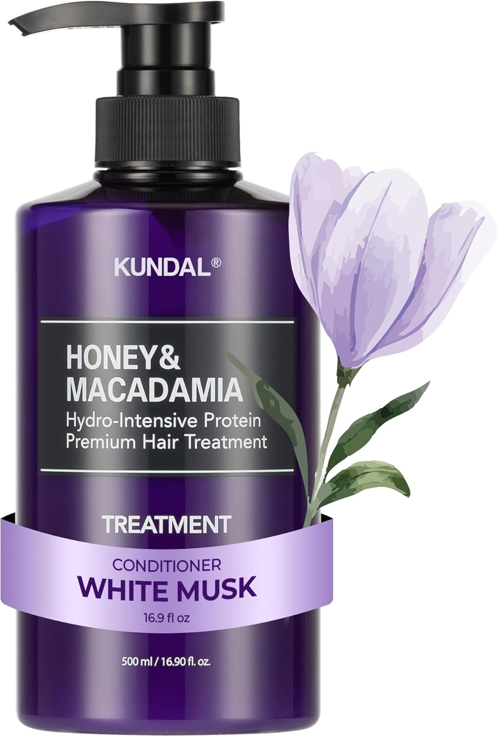 Honey and Macadamia White Musk Hair Treatment 500 ml – image 3