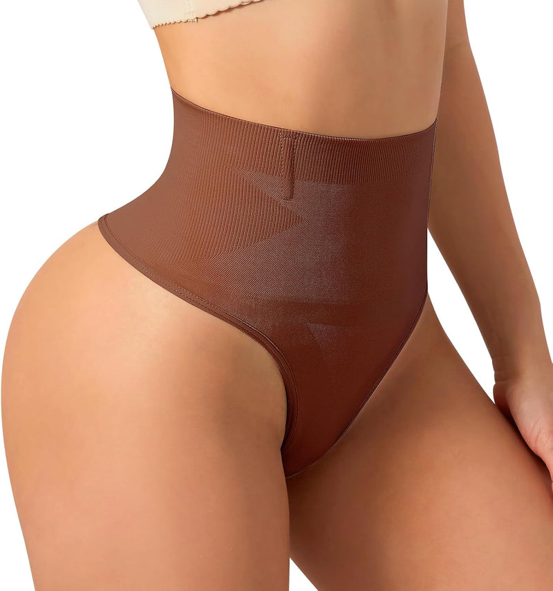 Tummy Control Thong Shapewear for Women Tummy Control Seamless Shaping Thong Underwear Body Shaper Panties