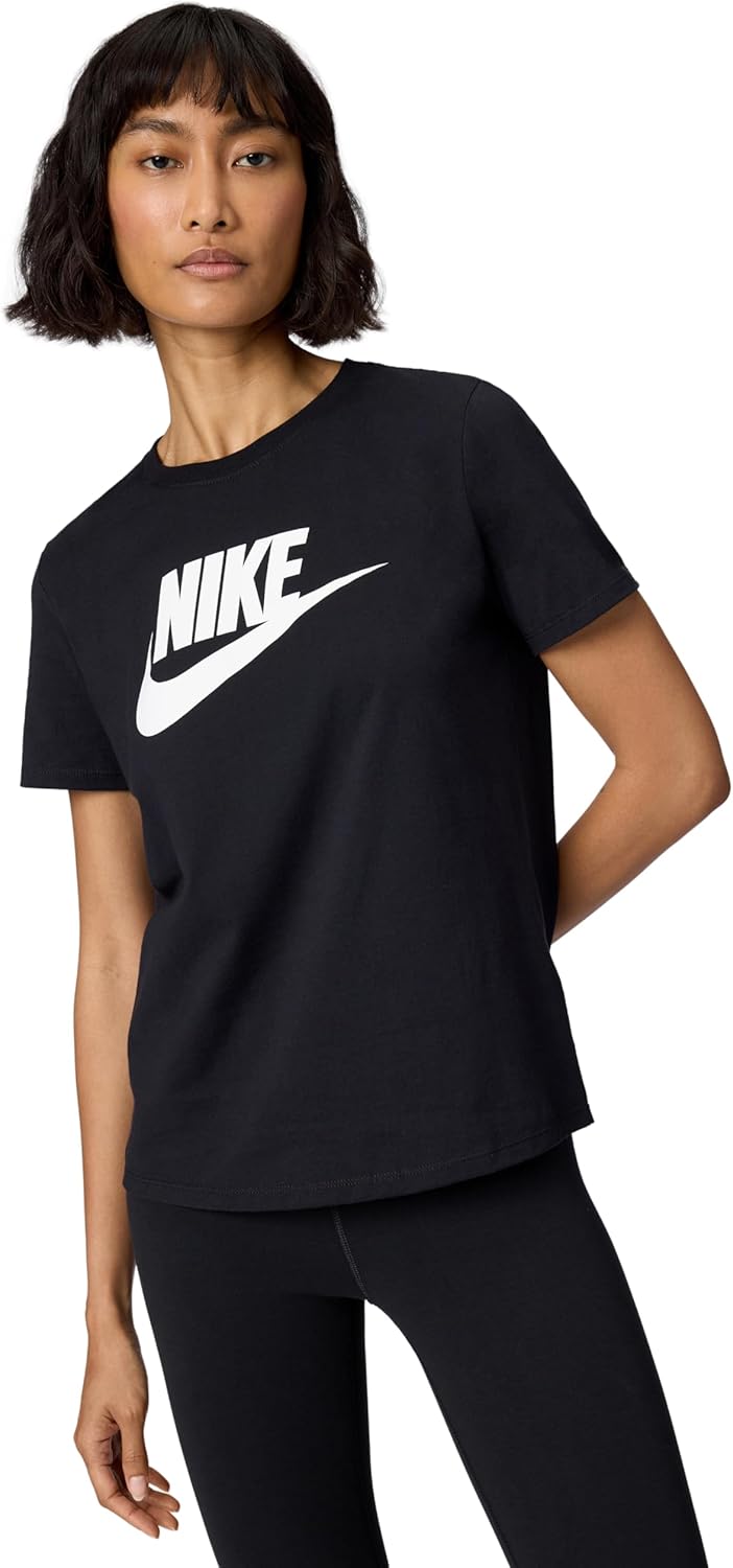 Women's ESSNTL ICON FUTURA T-Shirt - BLACK