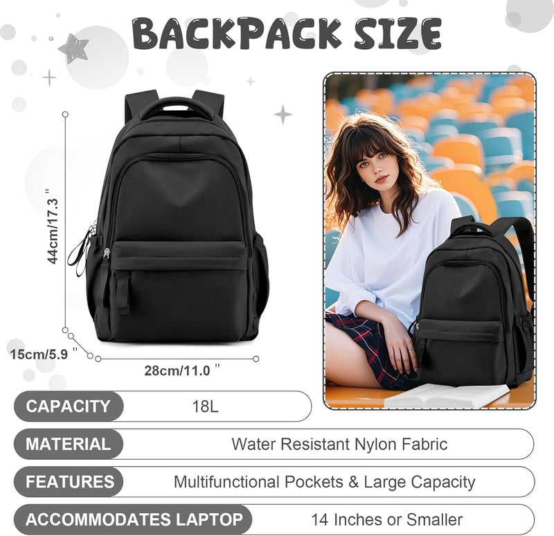 winspansy Small Backpack For School Girls Boys