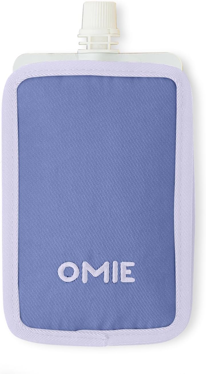 OmieBox Pouch Cooler Freezable Insulated Sleeve (Pink) - Purple