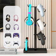 COOLBABY Elevated Version Metal Gamepad Holder Stand Compatible Headphones with PS5/PS4/Xbox ONE/S/X Series Game Console Controller Gaming Handle Bracket