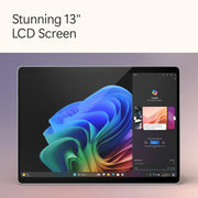 Microsoft Surface Pro 2-in-1 Laptop/Tablet (2024), Windows 11 Copilot+ PC, 13" Touchscreen Display, Snapdragon X Plus (10 Core), 16GB RAM, 512GB Storage, Platinum