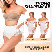 Tummy Control Thong Shapewear for Women Tummy Control Seamless Shaping Thong Underwear Body Shaper Panties