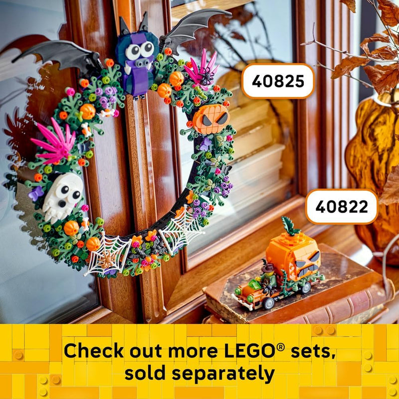 LEGO Halloween Wreath 40825