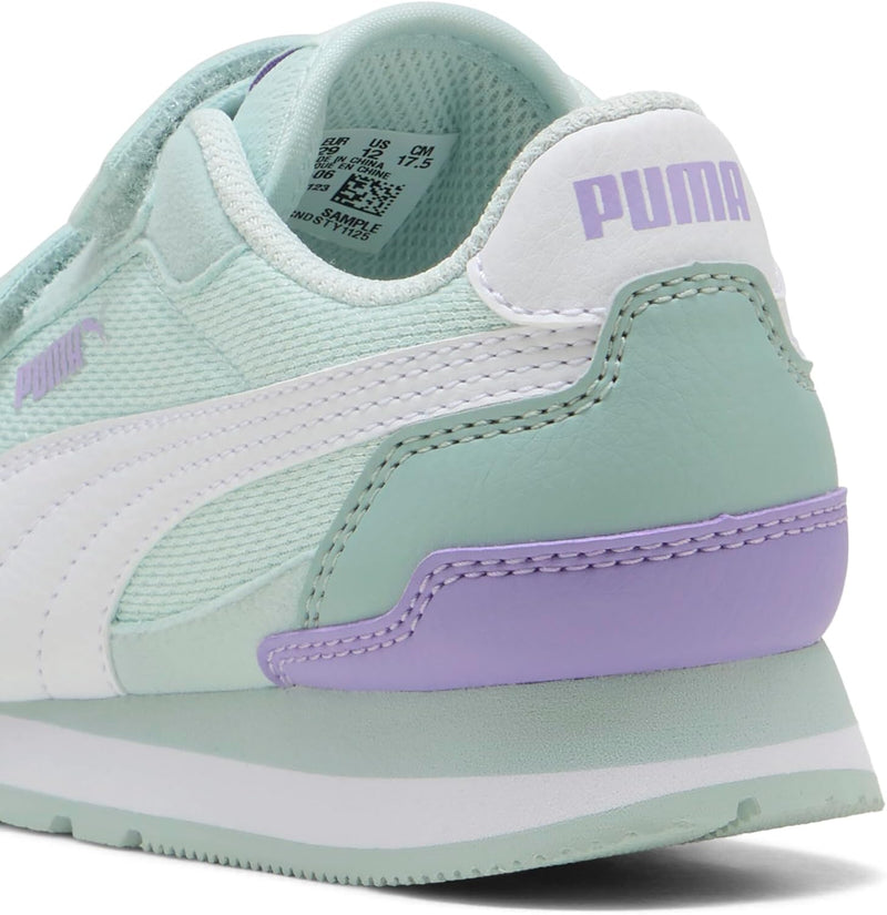 PUMA Unisex-Child St Runner Hook and Loop Sneaker