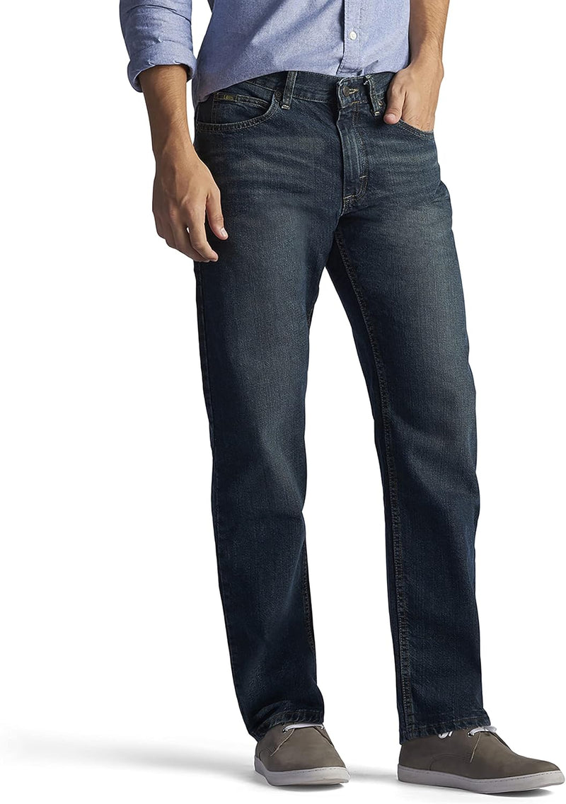Mens Regular Fit Straight Leg Jean Jeans (pack of 1) - Quartz Stone
