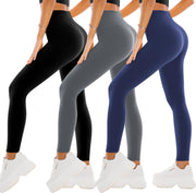 womens 9h Leggings - Black/Grey/Navy