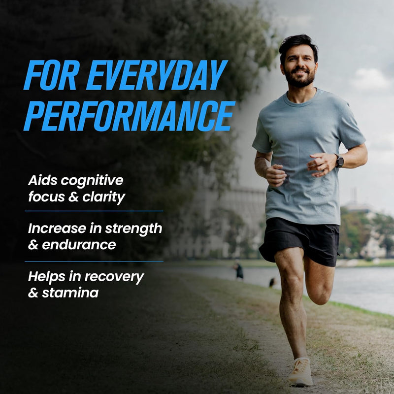 FAST&UP Creatine Monohydrate Powder Pure Micronized Creatine Supplement for Muscle Growth, Strength & Recovery Unflavoured Creatine Powder, (83 Servings) Blue 250 gms