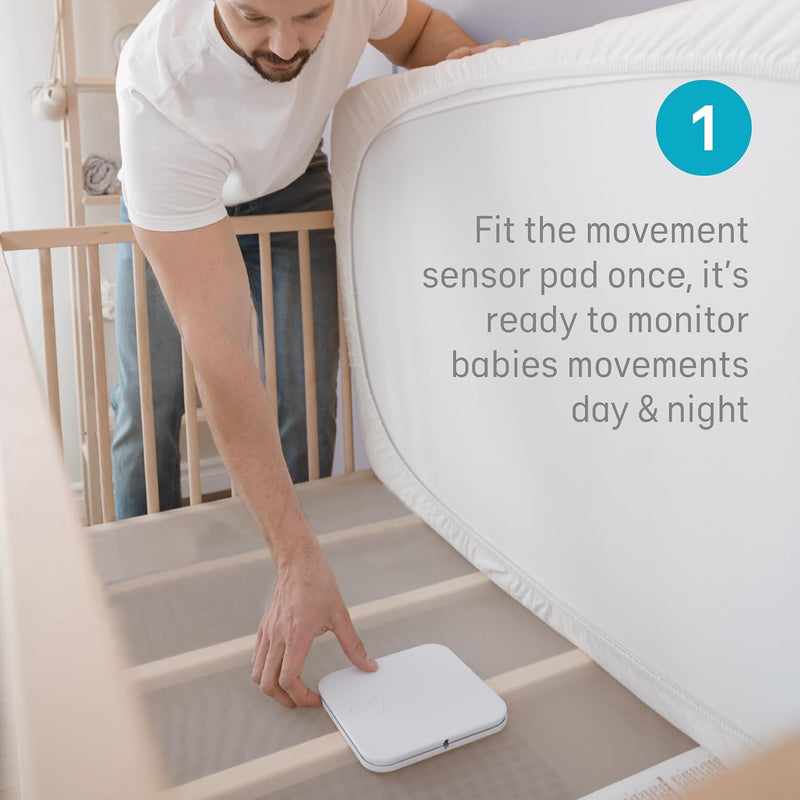 Angelcare NEW AC25-1 Baby Movement Monitor with Video & Sound