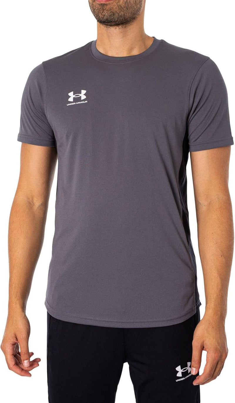 mens Ua M'S Ch. Train Ss T-shirt (pack of 1) - Castlerock / / White