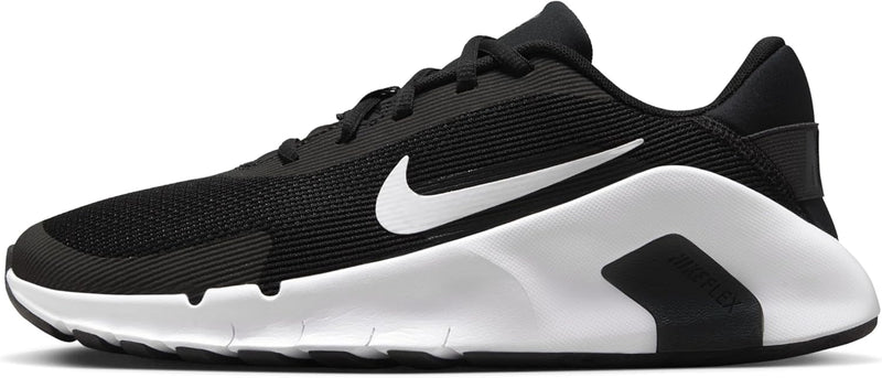 W NIKE FLEX TRAIN womens Laced Shoes - BLACK/WHITE-ANTHRACITE