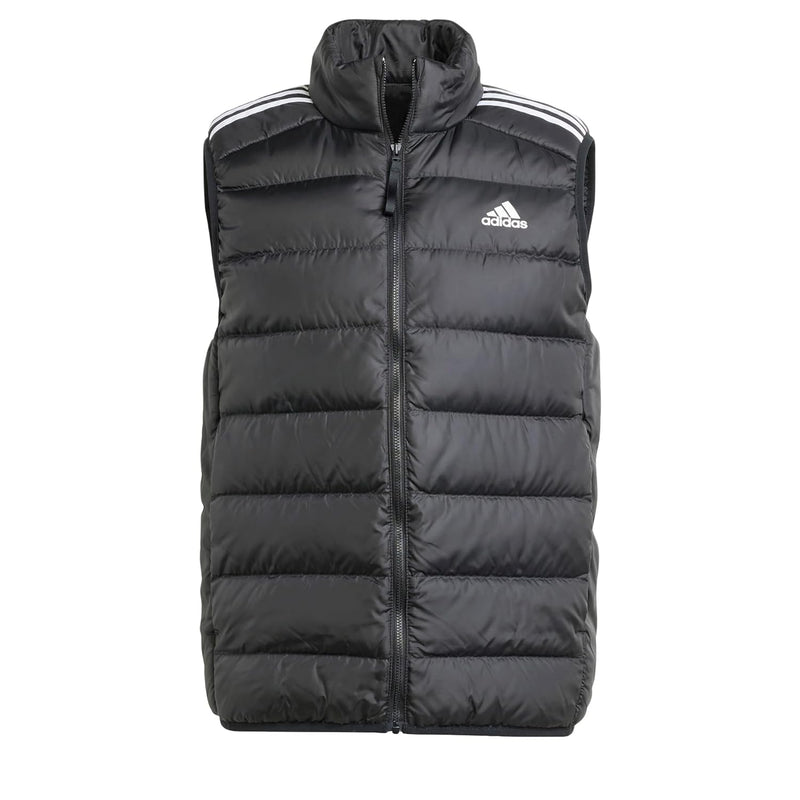 adidas male Adult Essentials 3-stripes Light Down Vest Down Jacket
