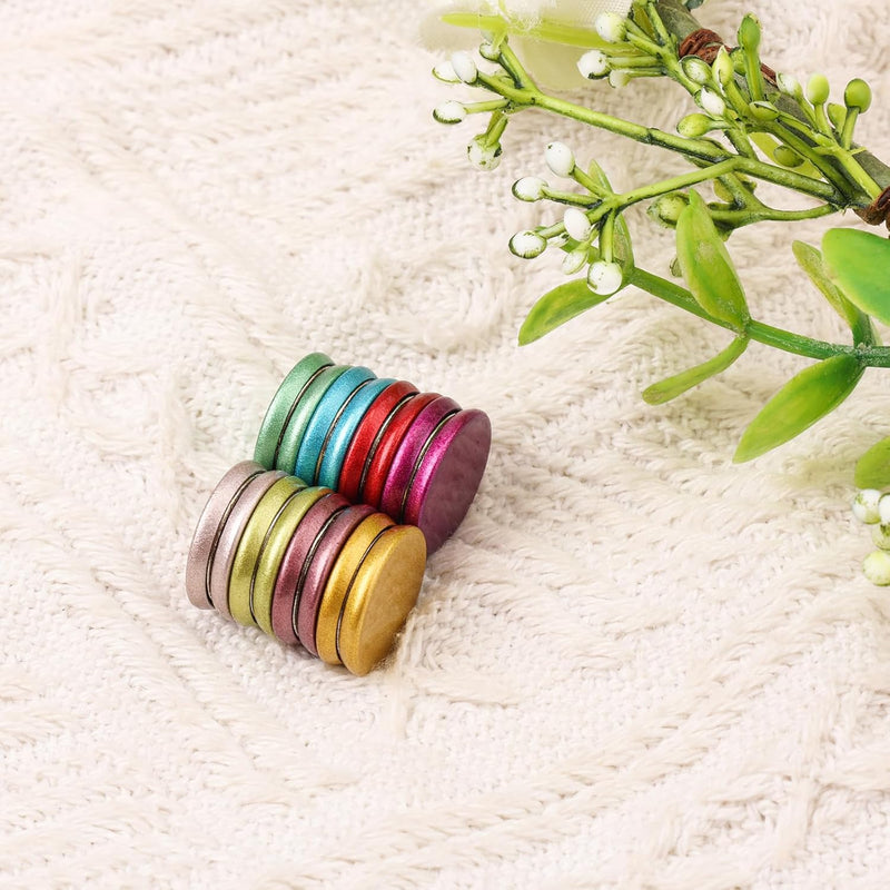 Pack of 8 Hijab Magnetic Pins, 1.4 cm, Versatile Hijab Magnetic Pins, Hijab Magnets, Without Hooks, Strong Magnetic Hijab Pins, Needle-less Brooch for Women, Clothing