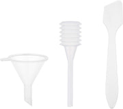 Travel Bottle Set - Refillable - TSA/Airline Approved - 12 Bottles and Jars - 3 Tools (Pipette, Funnel and Mini Spatula) - For Downsized Portions of Your Favorite Cosmetics, Lotions and Creams