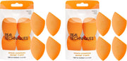 Miracle Complexion Sponge & Miracle Powder Sponge Duo Pack for Foundation & Powders 124 g - 8 Count (Pack of 1) Real Techniques 8 Miracle Complexion Sponges