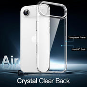 JETech Case for iPhone Air, Non-Yellowing Shockproof Phone Bumper Cover, Anti-Scratch Clear Back, 6.5-Inch Display (Clear) - Clear