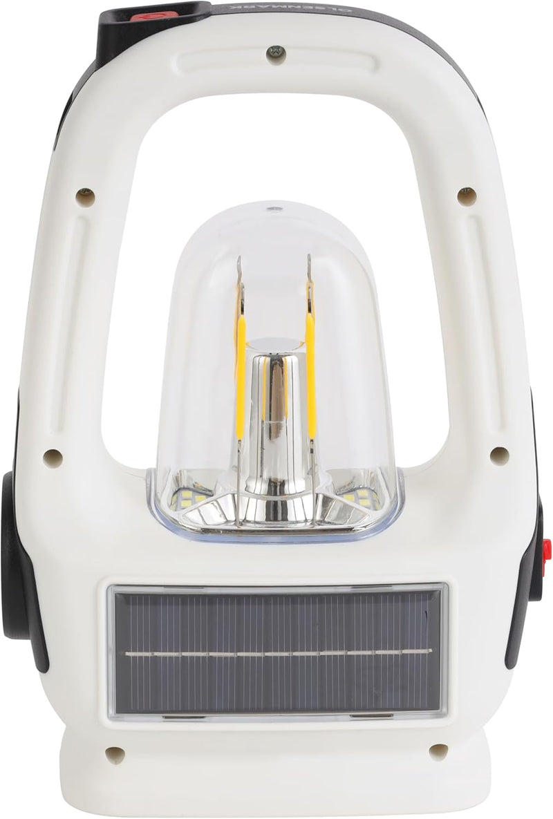Olsenmark Rechargeable LED Tungsten Light with Solar- OME2841 Long Operating Time 4 Hours, Multi-Functional Lighting, COB Technology Portable and Light-Weight Design with Handle