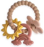 Silicone Nature Teething Ring Toy - Nature
