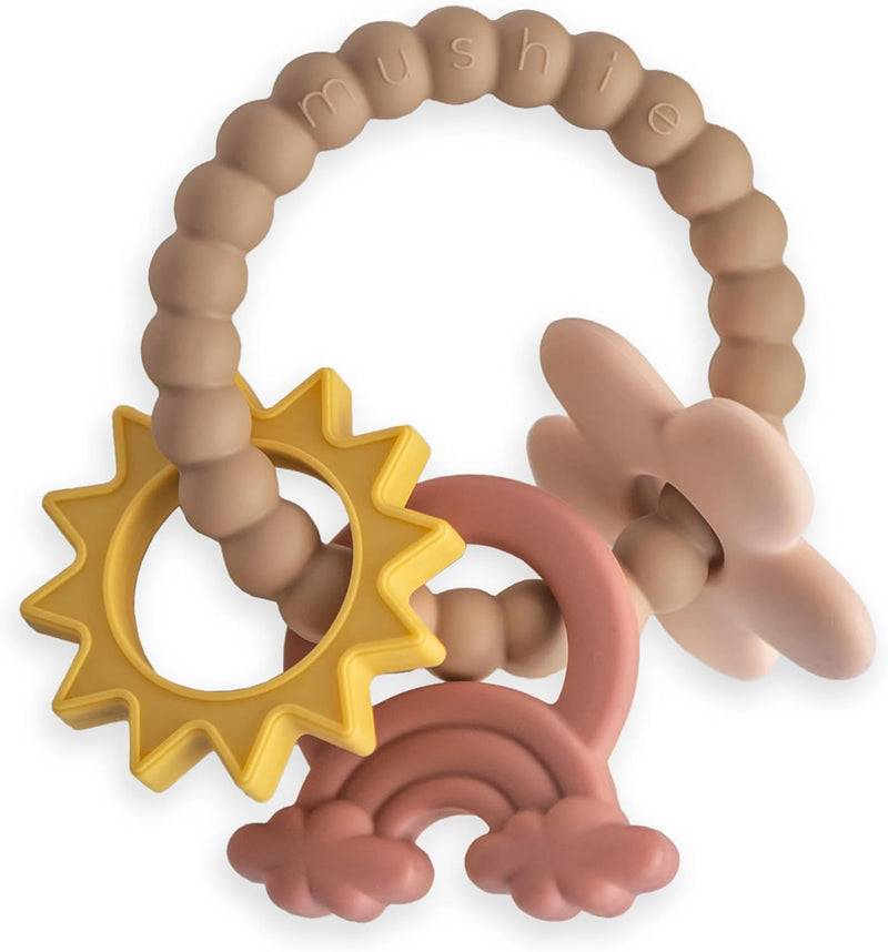 Silicone Nature Teething Ring Toy - Nature