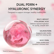 PDRN Booster Shot Serum, Rosy-PDRN & Peptides for Glowy, Healthy Skin, 30ml/1.01 fl oz