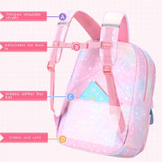 Girls Backpack, Backpack for Girls, Kids Backpack with Compartments Elementary School Bag For Girls, Cute Student School Bag, School Backpack for Girls - Pink