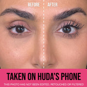 Huda Beauty 1 Coat WOW Extra Volumizing and Lifting Mascara Mini, 2ml
