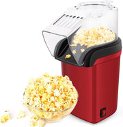 eWINNER Cotton Candy Maker Homemade Portable Cotton Candy Machine for Family Kids Birthday Party Christmas (White) - Popcorn/Red