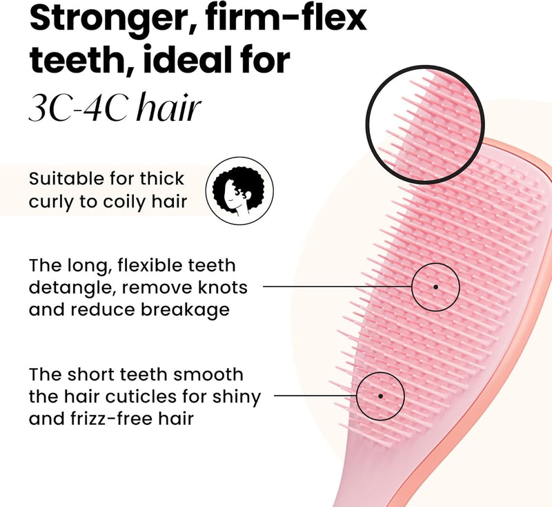 Tangle Teezer TWD NATURALLY CURLY-ORANGE/PINK
