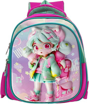 Little Kids Backpack for Girls Boys - Toddler Preschool Backpack School Bag Cute Kindergarten Backpack for Aged 2-4 - 1-Girl