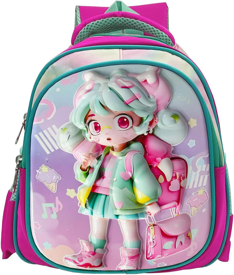 Little Kids Backpack for Girls Boys - Toddler Preschool Backpack School Bag Cute Kindergarten Backpack for Aged 2-4 - 1-Girl