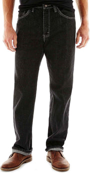 Mens Regular Fit Straight Leg Jean Jeans (pack of 1) - Black Quartz