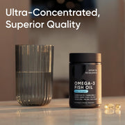 Sports Research Alaskan Omega3 Fish Oil 90 Softgels WildCaught Alaska Pollock EPA & DHA in Triglyceride Form NonGMO & GlutenFree Omega3 Supplement